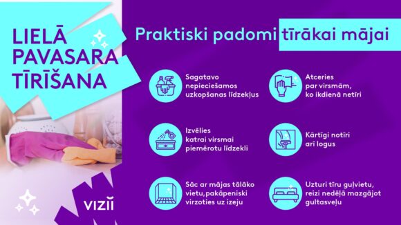 Praktiski padomi tīrākai mājai