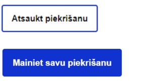 Sīkdatnes piekrišana