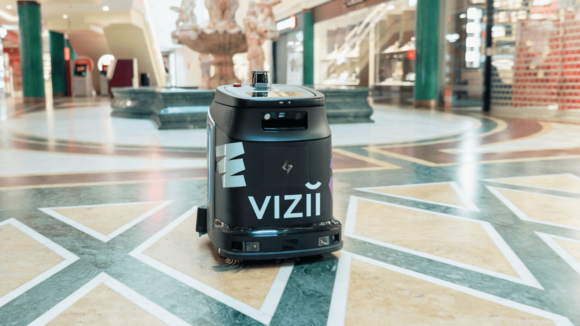 Vizii uzkopšanas robots