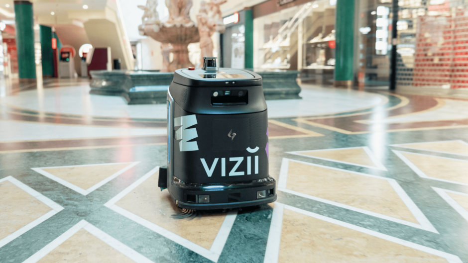 Vizii uzkopšanas robots